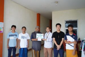 PENYALURAN SANTUNAN YATIM BINA UKHUWAH