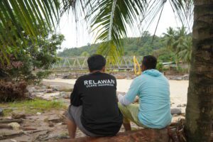 Penyaluran Bantuan ke Nagari Pancung Taba