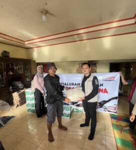 Bantuan untuk korban banjir dan tanah longsor