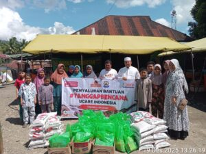 Bantuan ke Desa Tolang Julu Tapanuli Selatan