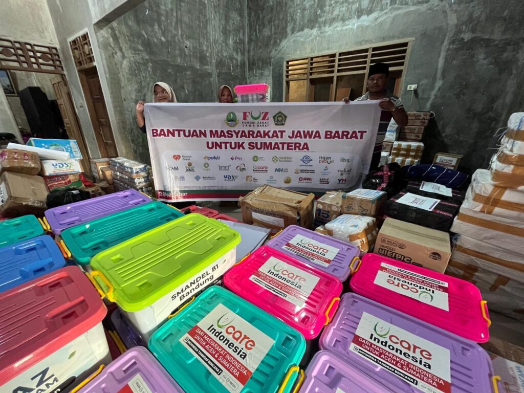 bantuan bencana Sumatera kolaborasi FOZ