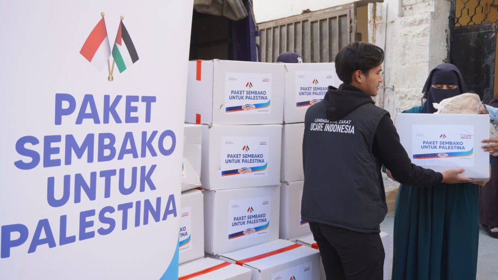 paket sembako untuk Palestina