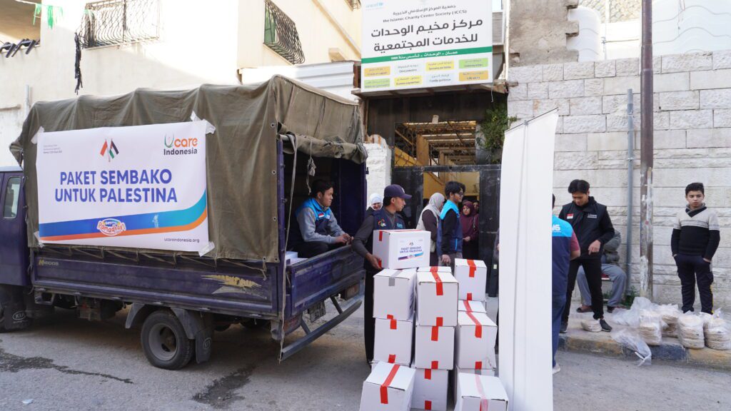 paket sembako untuk Palestina