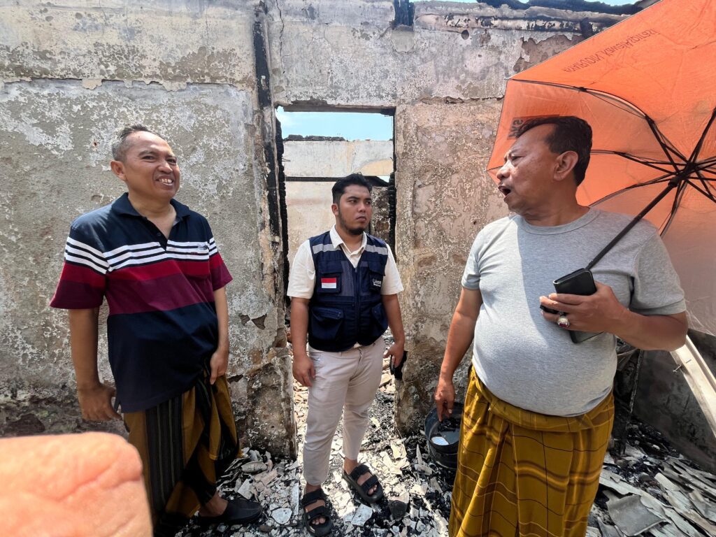 bantuan kebencanaan untuk Ibu Eti Rachmawati