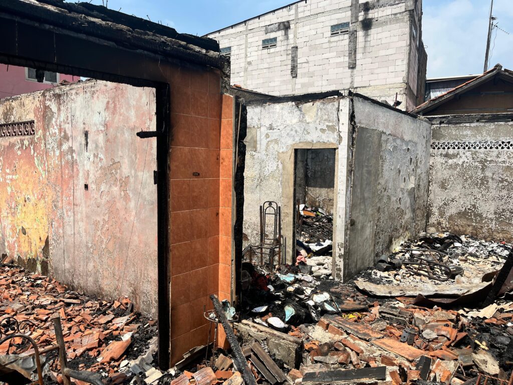 bantuan kebencanaan untuk Ibu Eti Rachmawati