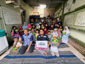 paket fidyah ke Rumah Pintar Aisha