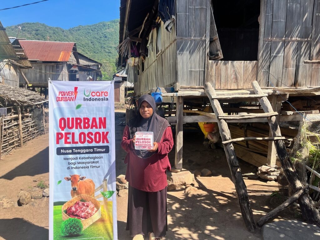penyembelihan dan distribusi Qurban Pelosok di NTT