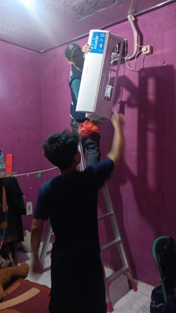 service AC gratis untuk guru