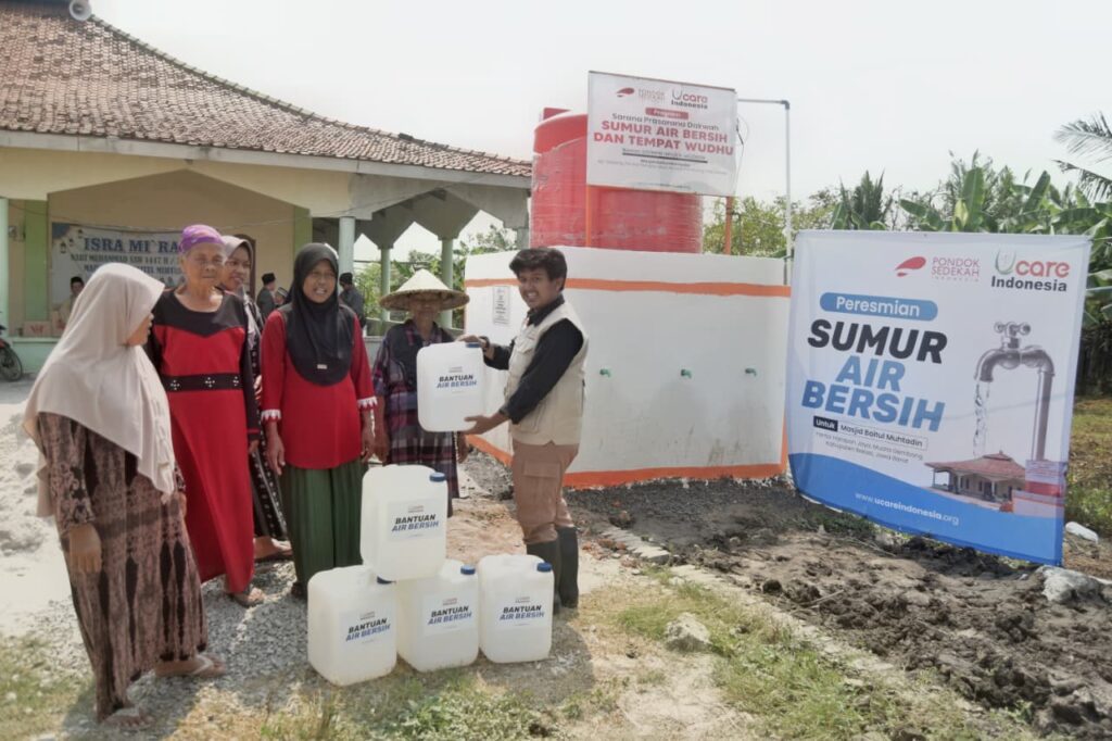 UCare Indonesia meresmikan sumur air bersih di Masjid Baitul Muhtadin