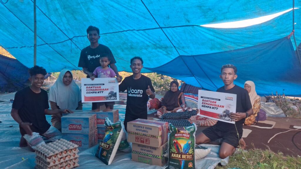 bantuan untuk warga korban gempa NTT