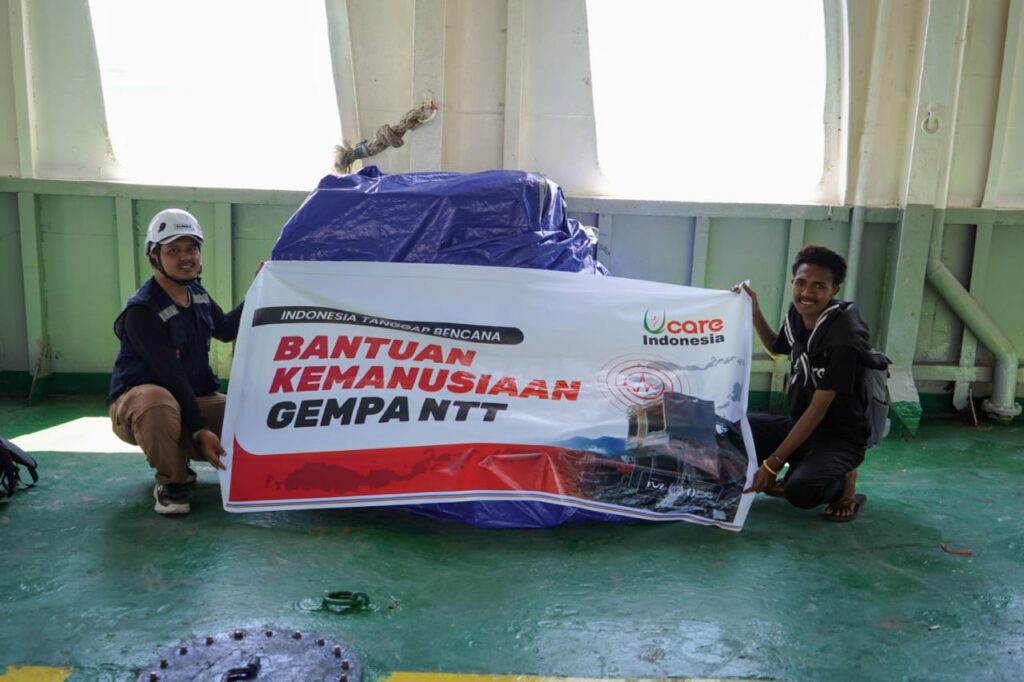 bantuan untuk warga terdampak gempa NTT