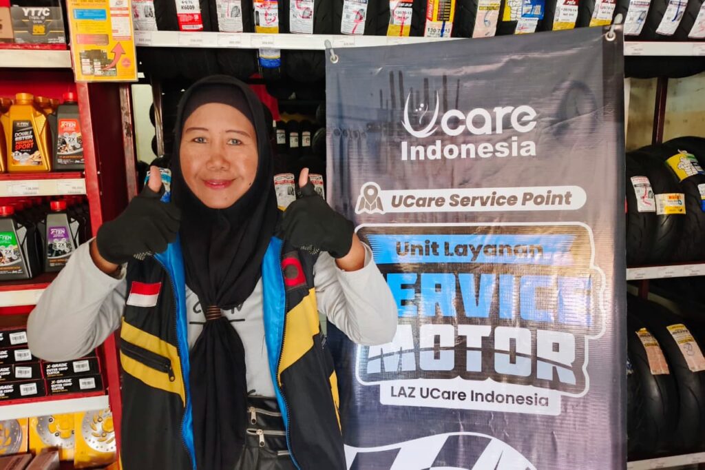 service motor gratis untuk ojol