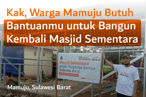 masjid sementara ucare indonesia