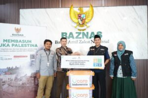 DISTRIBUSI INFAK KEMANUSIAAN UNTUK PALESTINA