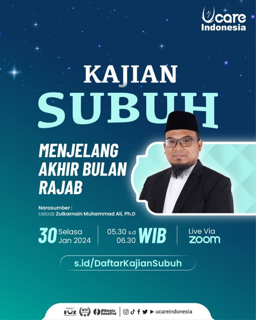 menjelang akhir bulan rajab