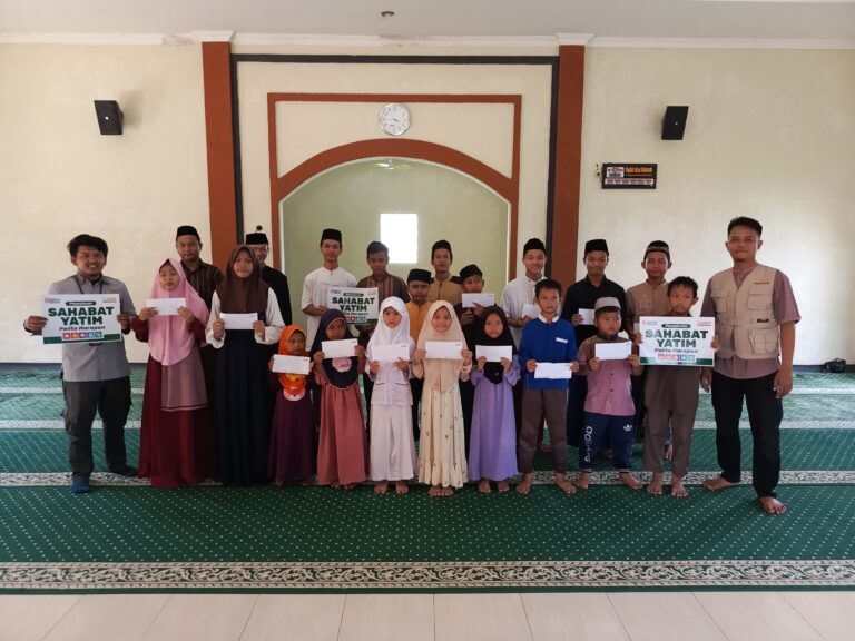 penyaluran santunan yatim