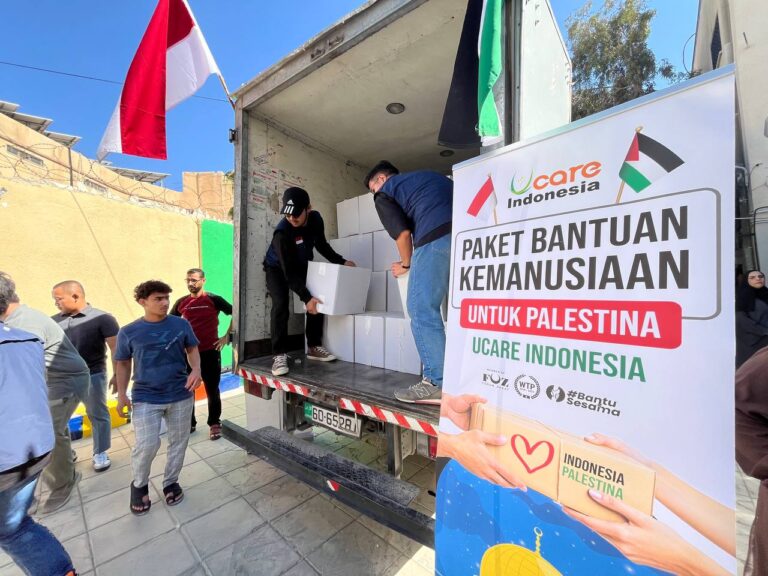kamp pengungsian warga gaza