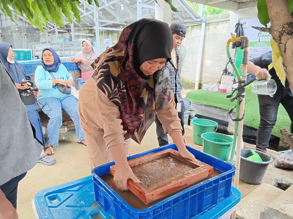 Pelatihan daur ulang organik