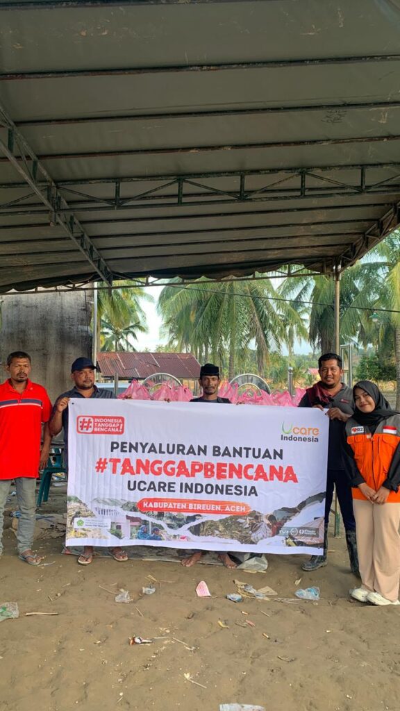 Bantuan tanggap bencana UCare Indonesia