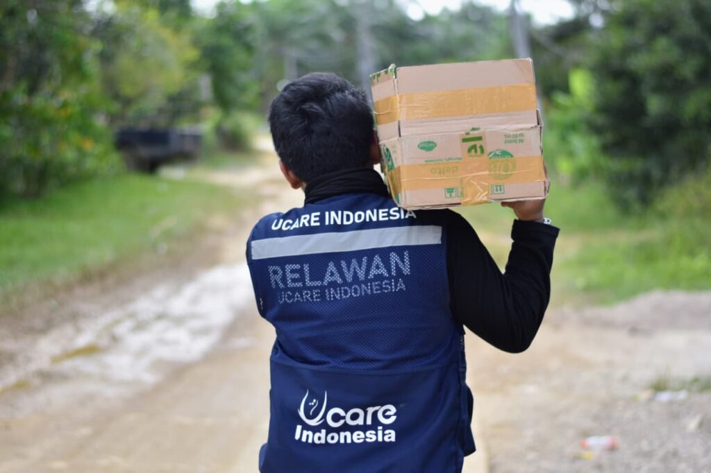 Penyaluran bantuan ke Aceh Tamiang