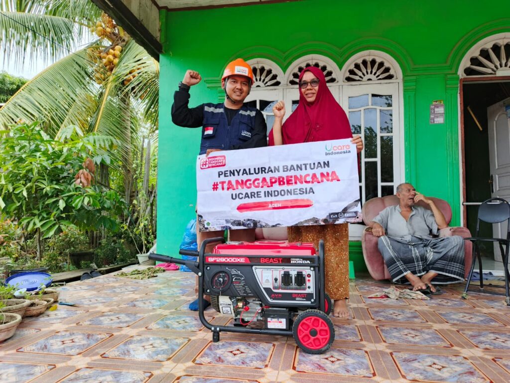 Penyaluran bantuan ke Aceh Tamiang