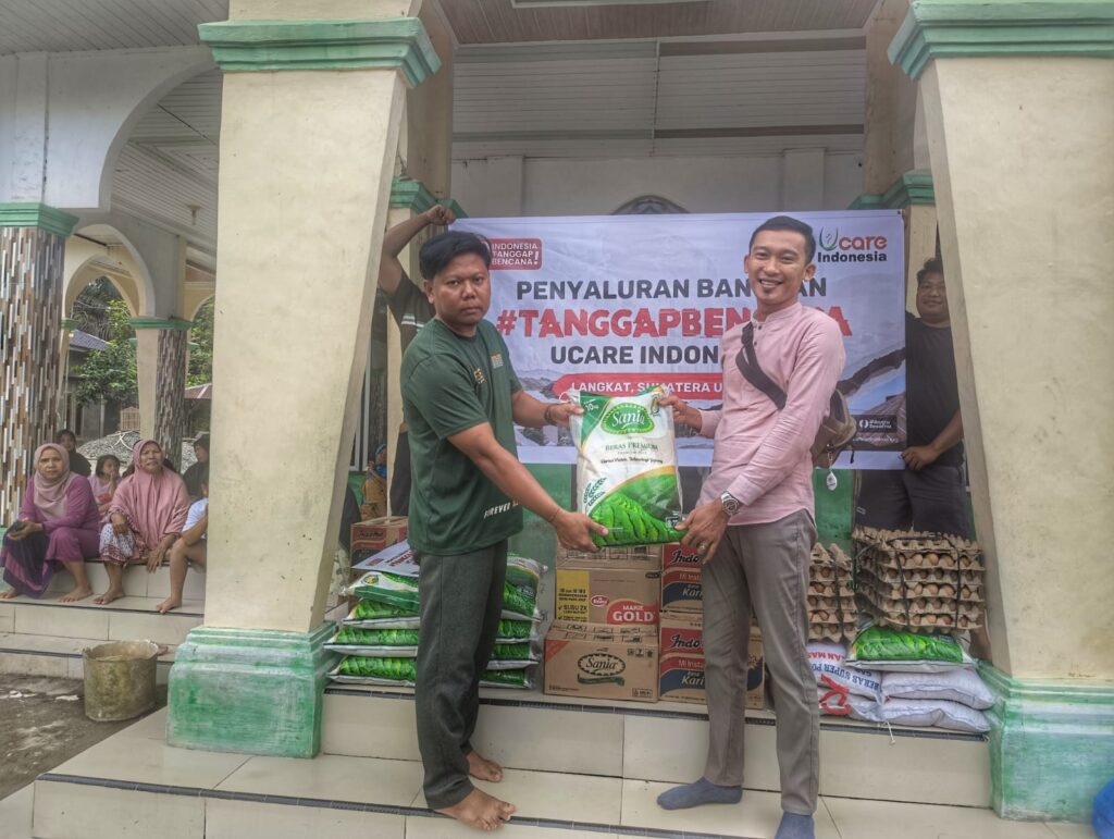 Bantuan bencana ke Sumatera Utara