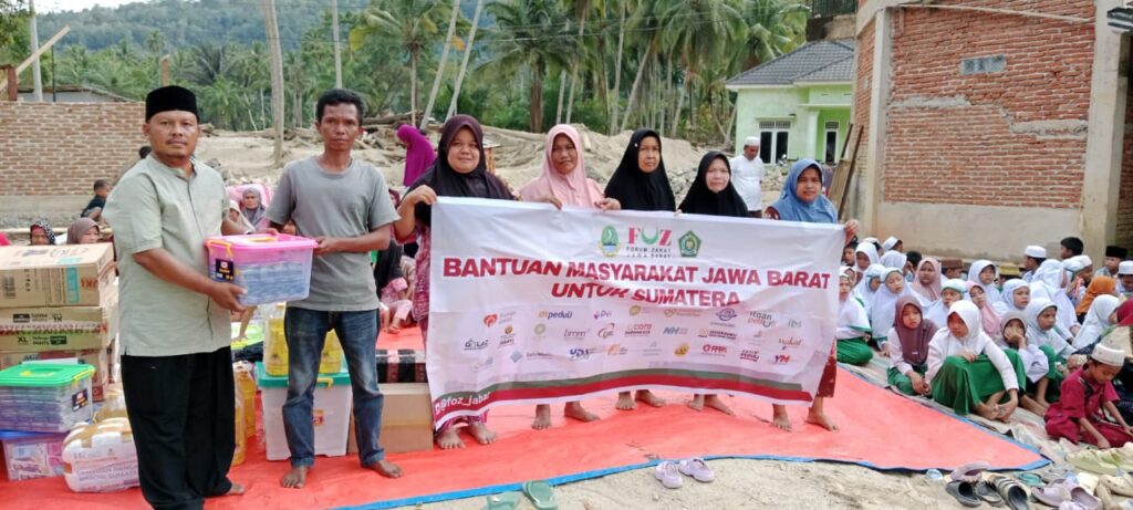 bantuan bencana Sumatera kolaborasi FOZ