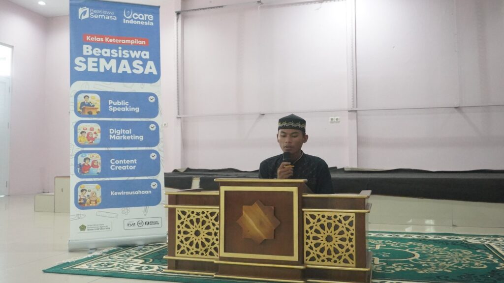 kelas public speaking Beasiswa SEMASA