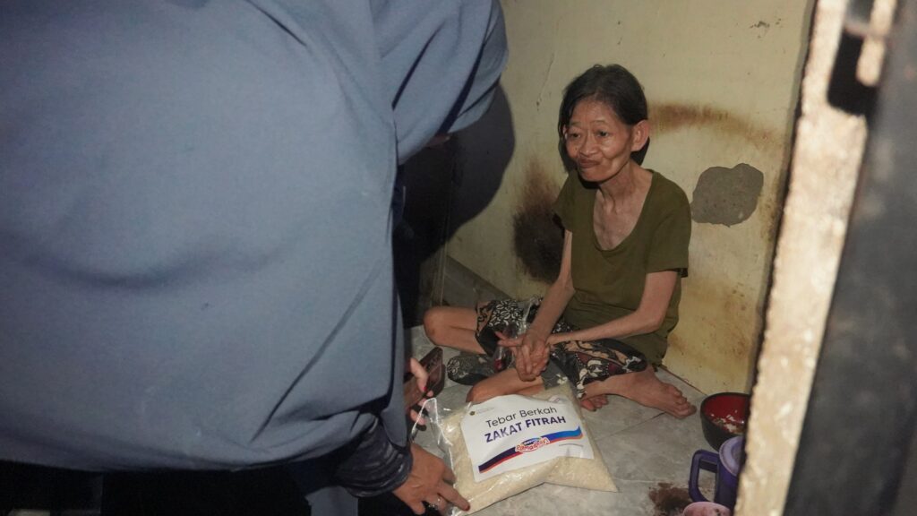 penyaluran zakat fitrah dan sembako mulia Ramadhan 1447 H