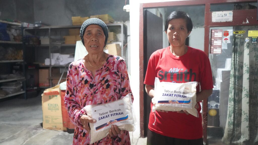 penyaluran zakat fitrah dan sembako mulia Ramadhan 1447 H