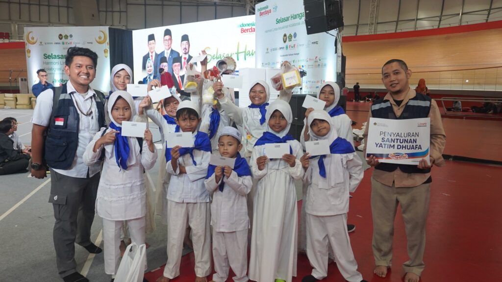 santunan yatim dan buka puasa bersama Joyfull Ramadhan 1447 H