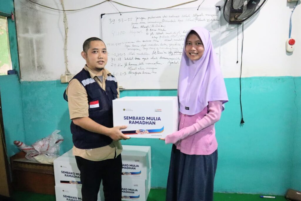 zakat fitrah dan apresiasi guru & dai ke Rumah Quraan Khoirunnisa