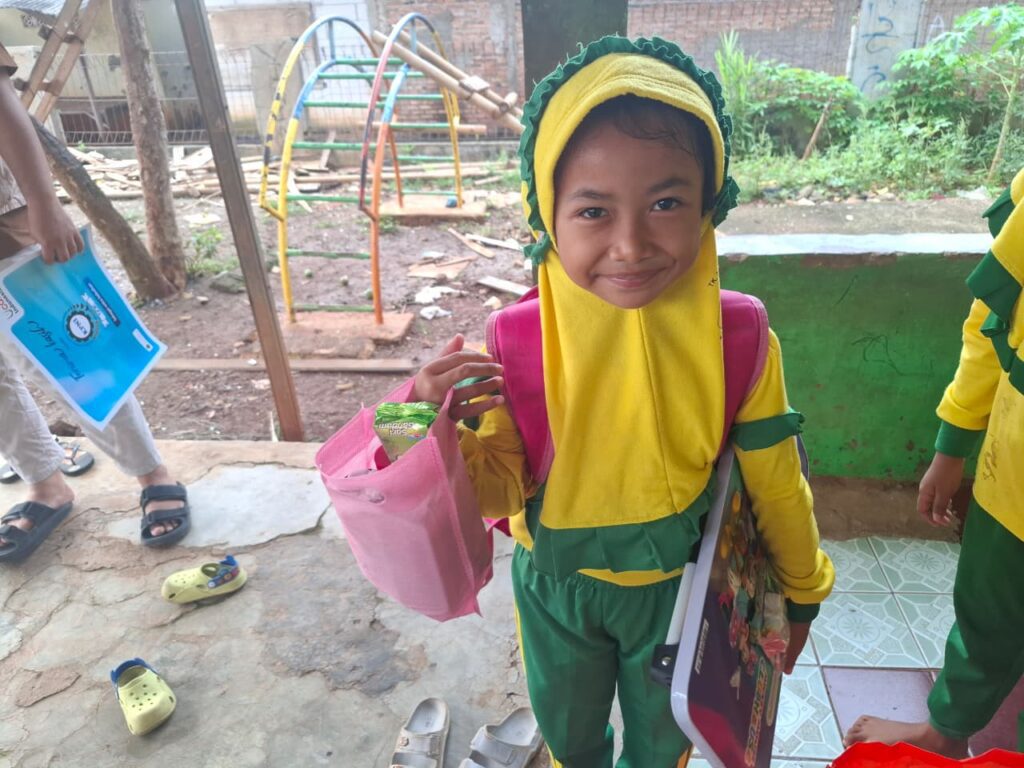 Donasi PT NOK Indonesia ke TK Ukhuwah Bantar Gebang