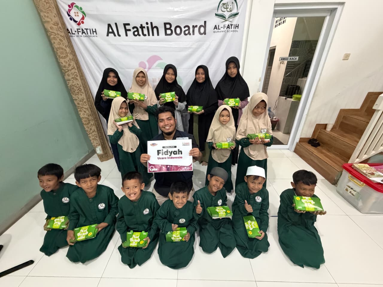 paket fidyah ke Yayasan Yatim Dhuafa Al Fatih