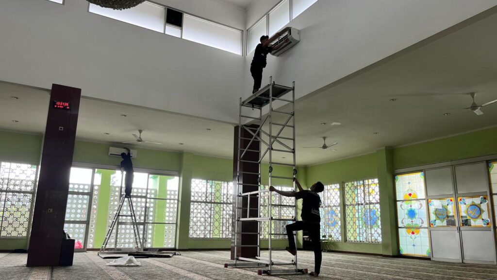 program service AC masjid gratis