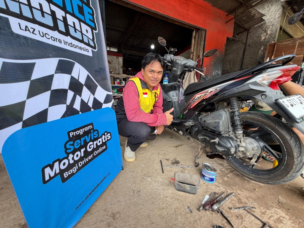 Layanan servis motor gratis