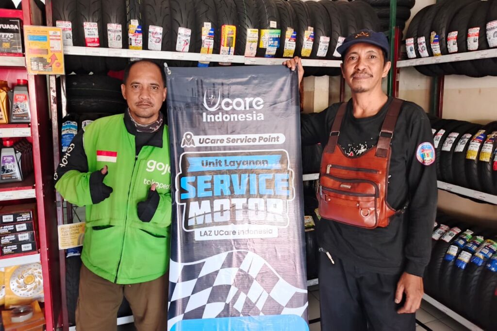 service motor gratis untuk ojol